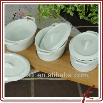 Hot Recommend Durable Ceramic Porcelain Snack Serving Dish Fruit Dish